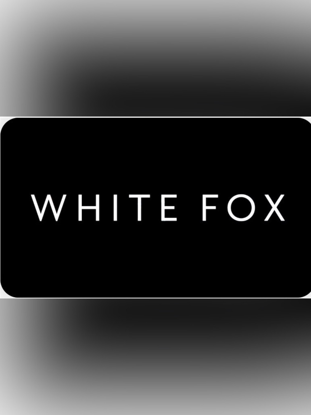 White Fox Gift Card